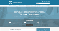 Desktop Screenshot of bankruptcy-ontario.org