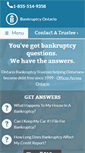 Mobile Screenshot of bankruptcy-ontario.org